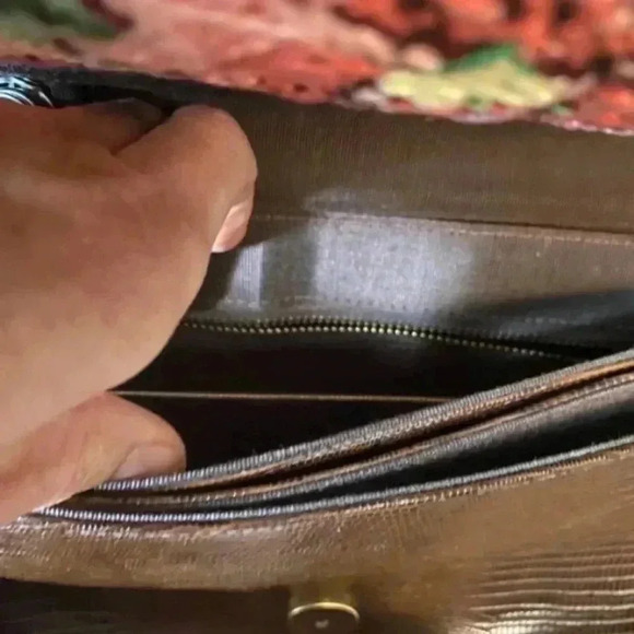 Vintage Womens Embroidered Needlework Butterfly Purs - Picture 8 of 9